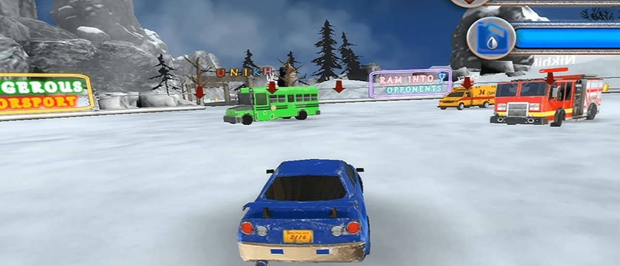 free online games - Chasing Car Demolition Crash