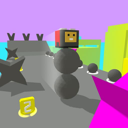 free online games - Stack Fire Rider 3D