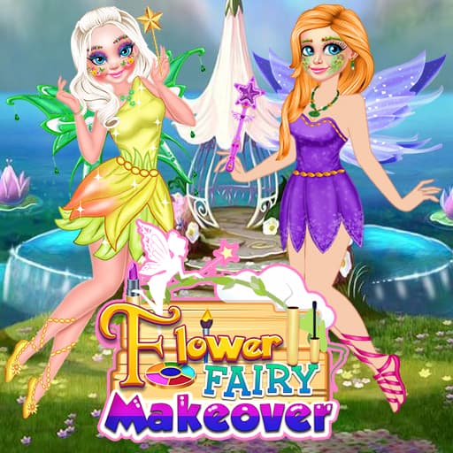 free online games - Flower Fairy Makeover