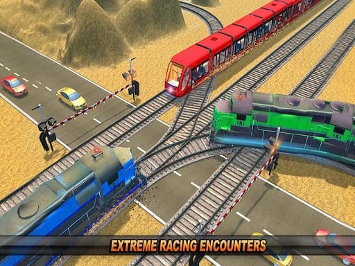 free online games - Mountain Uphill Passenger Train Simulator