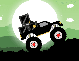 free online games - Monster Truck Forest Delivery