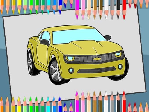 free online games - American Cars Coloring Book