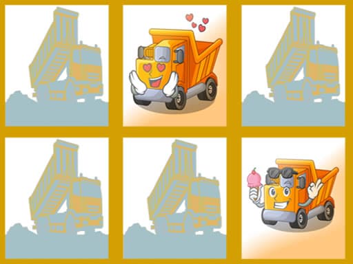 free online games - Dump Trucks Memory