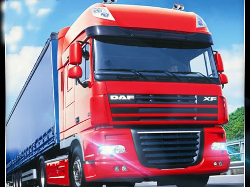 free online games - Euro Truck Simulator Cargo Truck Drive