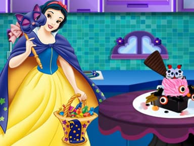free online games - Princess Halloween Ice Cream