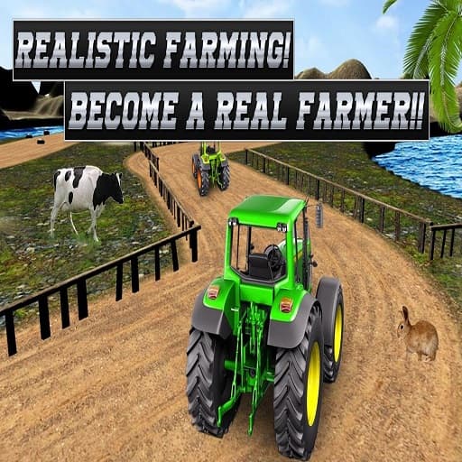 free online games - Real Tractor Farming Simulator  Heavy Duty Tractor