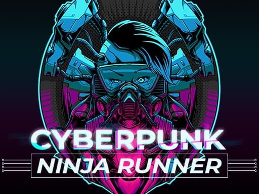 free online games - Cyberpunk Ninja Runner