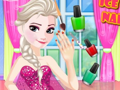 free online games - Ice Queen Nails Spa
