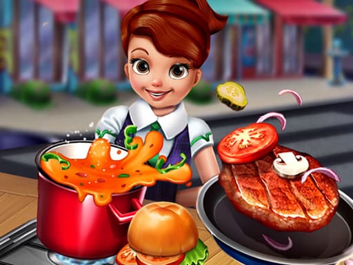 free online games - Cooking Fast Hotdogs And Burgers Craze