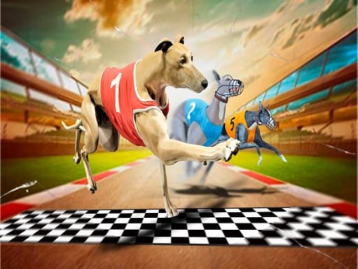 free online games - Crazy Dog Racing Game 2020