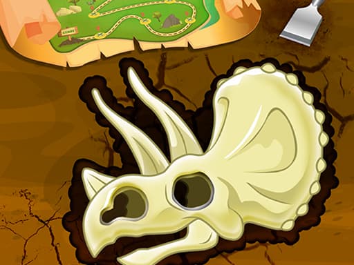 free online games - Dinosaur Bone Digging
