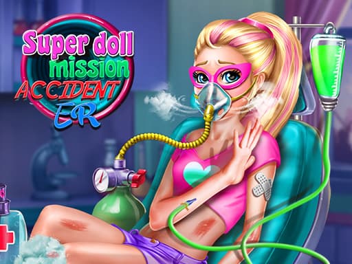 free online games - Super Doll Mission Accident ER