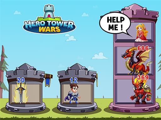 free online games - Hero Tower War