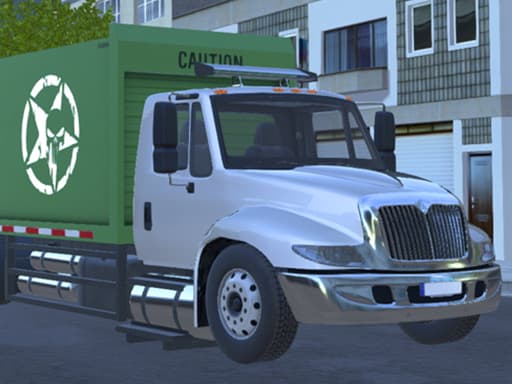 free online games - Garbage Truck Driving
