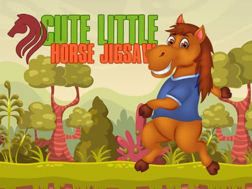 free online games - Cute Little Horse Jigsaw