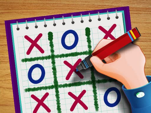 free online games - Tic Tac Toe Paper Note 2
