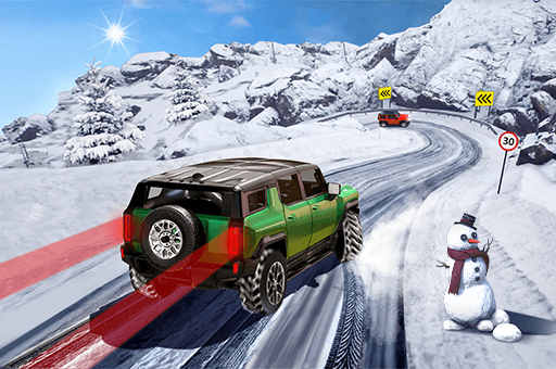 free online games - SUV Snow Driving 3d