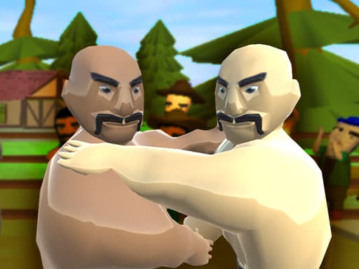 free online games - Oil Wrestling
