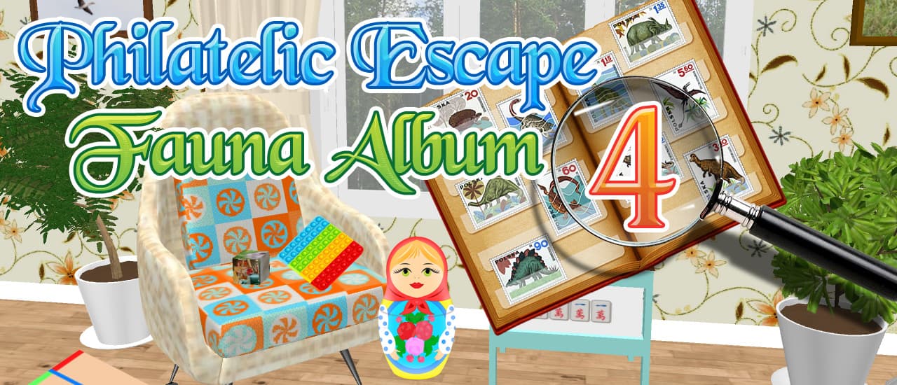 free online games - Philatelic Escape Fauna Album 4