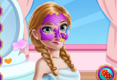 free online games - Ice Princess Fruity Skin Care