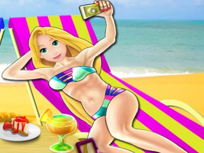 free online games - Princesses Perfect Tanning