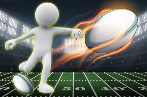 free online games - Stickman Rugby Run And Kick