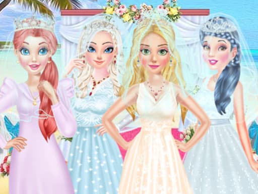 free online games - Princess Collective wedding