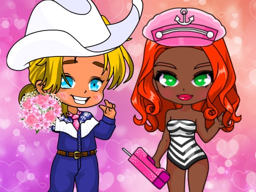 free online games - Blonde Chibi Fashion Show