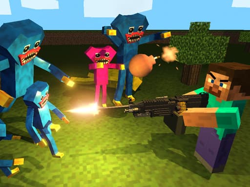 free online games - Mine Shooter Huggys Attack