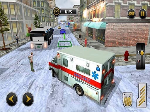 free online games - Modern City Ambulance Simulator