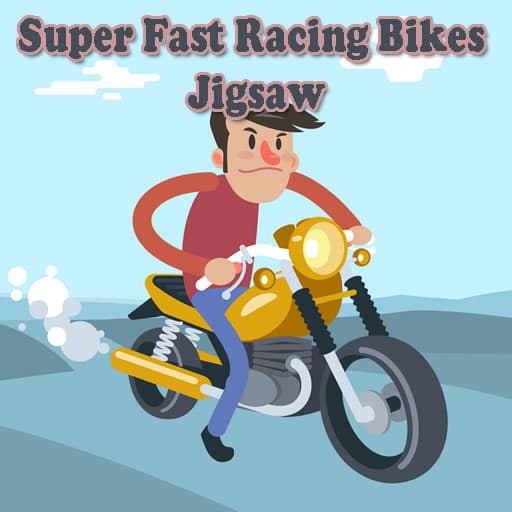 free online games - Super Fast Racing Bikes Jigsaw