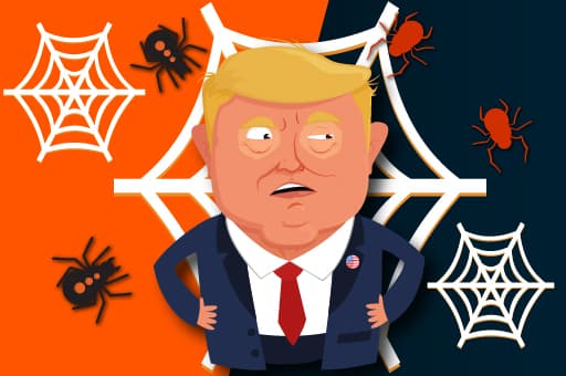 free online games - Spider Trump