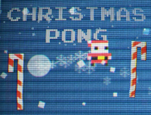 free online games - Christmas Pong