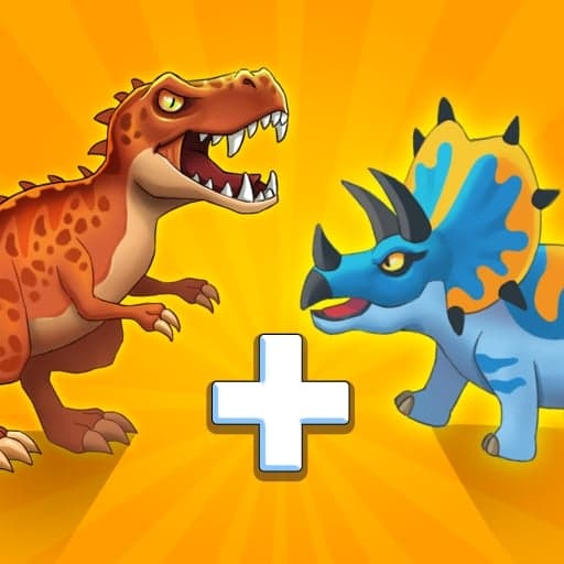free online games - Dinosaurs Merge Master