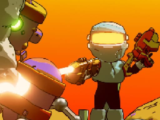 free online games - Run Gun Robots