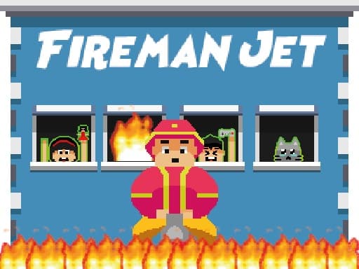 free online games - Fireman Jet