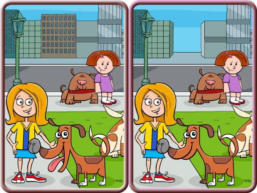 free online games - Spot The Difference City