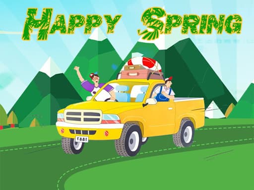 free online games - Happy Spring Jigsaw Puzzle