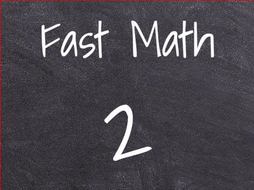 free online games - Fast Math 2