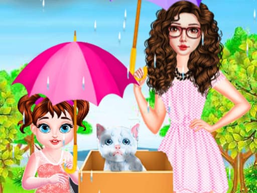 free online games - Baby Taylor Helping Kitten