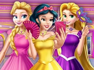 free online games - Princesses At Masquerade