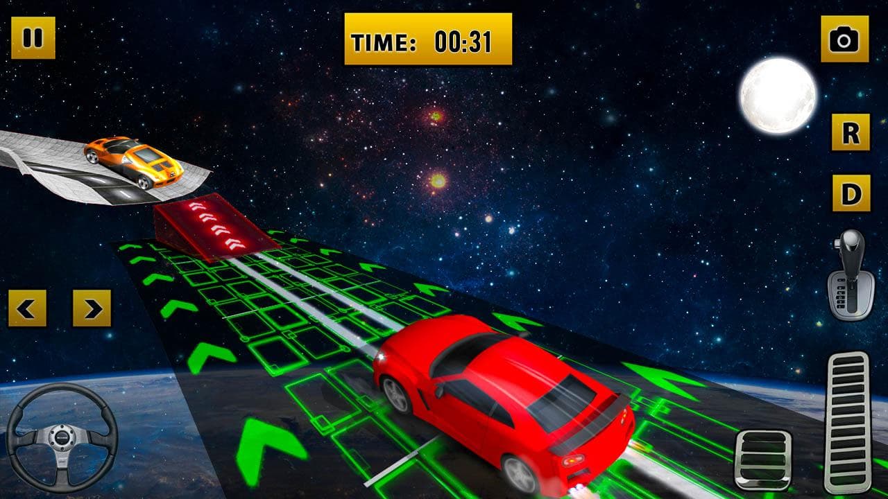 free online games - Impossible Stunt Car Tracks 3D