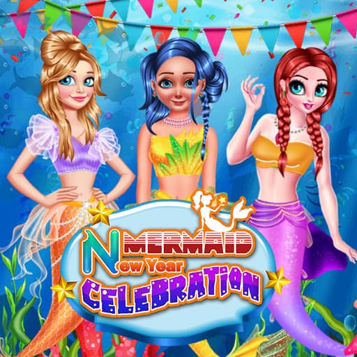 free online games - Mermaid New Year Celebration