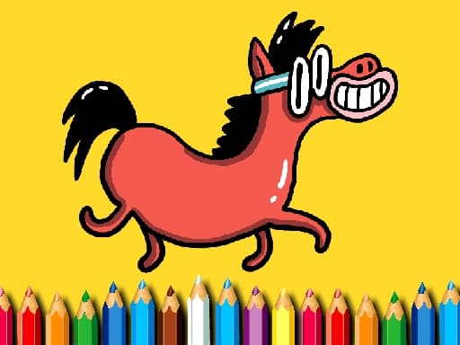 free online games - BTS Pony Coloring Book