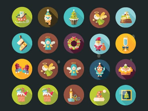 free online games - Count Holiday Cards