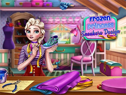 free online games - Princess Sneakers Design