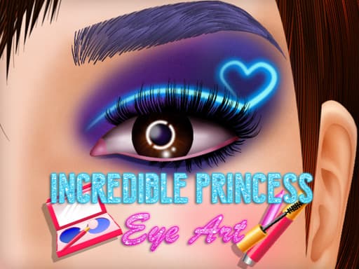 free online games - Incredible Princess Eye Art