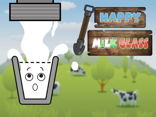 free online games - Happy Milk Glass