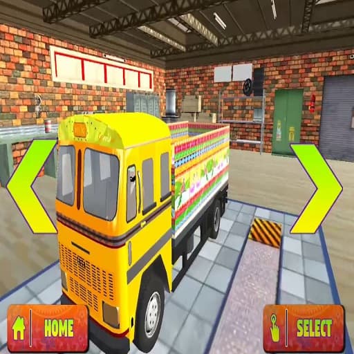 free online games - Real Indian Truck Cargo Truck Transport