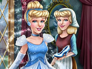 free online games - Cinderella Princess Transform